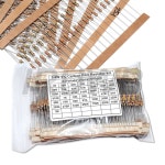 860개 저항기 모음 세트 4W 탄소 필름 키트 43가지 20개 1R 1M 25W 샘플 : ks스토어