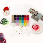 줄리마동 팔찌용 8mm 유리 구슬 1000개, 24색 원형 주얼리 부적 크리스탈 액세서리(8MM, 24색) DIY 키트 및 제작 팔찌 공예품 스페이서... 