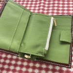 M5 초코말차 가죽 월렛 바인더 지폐수납 가능 : 동구리코로로