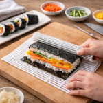 일본 사나다 김밥발 김밥말이 화이트 : 아이캠프 스토어