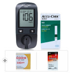 (당뇨소모성재료지원) 로슈 New 아큐첵 액티브 혈당검사 측정기 개인용 당뇨관리용품 : MS메디칼