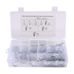 AT53 R형 A1288 아연 도금 코터 핀 180개 적인 잠금용 : 플레일