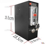 세탁기용 동전 투입식 타이머 제어 박스  6종 수납 선택기 포함 DG600F : 미주에사