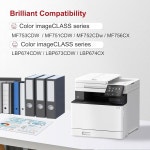 고수익 4팩 069 069H 토너 카트리지 세트블랙 시안 마젠타 옐로우 호환 교체용 캐논 : 나닥스마켓