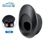 TSL/커넥터용 QiFeng EV 전기 자동차 스탠드 케이블  2 홀더 Tesla 호환 모델 호환 y 2025 주니퍼 : 온디에