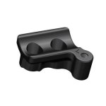 존테스 368E L. 핸들 블록(무광블랙) 1136400-013022 : 네모의 바이크부품