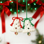 모듬컴퍼니 크리스마스 마크라메 양말목 트리 오너먼트 만들기 DIY 소품 꾸미기 키트 [9종 업사이클링 제로웨이스트 장식 매듭 공예 리스 수업... 