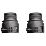 RR-2PCS 새로운 자동차 냉각수 호스 커넥터 Q7 VW Touareg TDI 4F0122293C 용 상부 파이프 라디에이터 어댑터 : 트레이드셀60