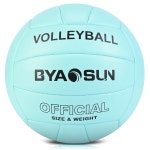 실내 야외 비치용 BYAOSUN 소프트 공식 배구 초보자를 위한 5사이즈 트레이닝 : 스냅지