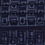 페라가모 모노그램 스카프 머플러 네이비블루 520125 779247 : 다스베스터