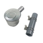 굴삭기 부품 카터 CAT320D C6.4 / Kato 1430 6D16 엔진 배기관 : 트레이드셀60