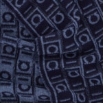 페라가모 모노그램 스카프 머플러 네이비블루 520125 779247 : 다스베스터