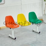 야외 등받이 벤치 대기 체육 야외용 약국 글래스강체자 엔티크 나무 야외의자 무지개 01 라이트 그린 : 핫픽바이어