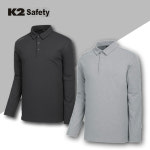 케이투 TS-F4202 TS-F4204 긴팔카라티셔츠 아웃도어 티셔츠 : 주식회사 이지세이프티