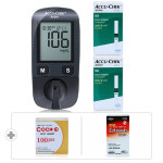 (당뇨소모성재료지원) 로슈 New 아큐첵 액티브 혈당검사 측정기 개인용 당뇨관리용품 : MS메디칼