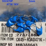 20개 RR 221K 1KV 220P P 5mm / 471K 470P : 바바유통