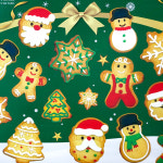 과자 쿠키 DIY 만들기 키트 20P 세트 초코펜 데코 꾸미기 진저브래드 아이싱 겨울방학 : 몹시베리