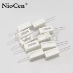 (10개) 5W 10W BPR56 시멘트 저항기 0.1 ~ 10k 옴 0.33R 1R 0.22 1 1K igmopnrq : 세담상점