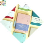 달력다이어리 날짜온도 선물아이보리 스티커오늘 인디고일상 독서주간 기록미디움 21년 32절 134x182x20mm : 브릴토탈솔루션