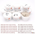 1개 다이아몬드 연마 그라인딩 페이스트 워터 오일 옥 에메랄드 거울 표면 금속 스테인레스 스틸에 대한 이중 사용 60g : 미주나티