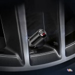 4개 자동차 휠 타이어 밸브 캡 림 스템 커버 에어더스트 아우디 8P B9 A5 C7 RS Q3 용 : 미주나티