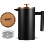 대형 커피 프레스 패션 8컵 1000ML 복주머니 가정에서 진공 34oz 34oz/1L 유리와 램블러 무첨가 1000ML 복주머니 : 노바 정품 호환 부품 09