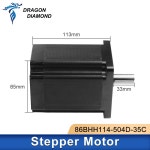 CNC 조각 밀링 2 Nema 높은 서보 35C, 5A, 8Nm 모터, 상 86BHH114 리드 모터 34 4 토크 스텝퍼 기계용 504D : 악어롤