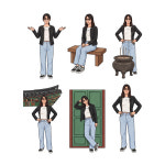 세상에 하나뿐인 나만의 맞춤 캐릭터 스티커 : 사무기24