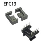 EPC13 5+5 핀 10P Mn-Zn PC40 수평 고주파 전력 변압기 소프트 페라이트 자기 코어 보빈 : 해성전기