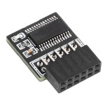 SLB9665 에너지 절약용 마더보드 TPM 모듈 SPI  전문 12핀 GC TPM2.0 S용 안정적 : 어반코아