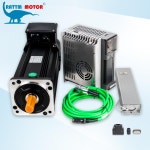 CNC 선반용 드라이버 AC 380V가 포함된 대형 토크 750W 1.5KW 비동기 스핀들 서보 모터 : seowonglobal01