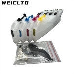 LC223 브라더 DCP-J4120 MFC-J4420 J4620 J5320 J5725 프린터용 ARC 칩이 포함된 긴 리필 잉크 카트리지 : 바틀리