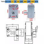31zy 555 3650 DC 모터용 모든 메탈 기어 감속기 : 달콤한 구대마켓