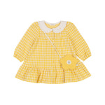 데이체크오픈원피스(가방) 01T12405887 80-110사이즈 자매룩 둥이 봄코디 : 아가방샵