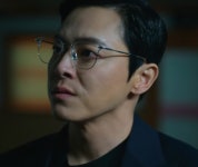 마치 안경 ROY 로이 /티타늄 사각 하금테 지적인 반뿔테 조정석 안경 /빅사이즈 : 신림 일공공일안경원