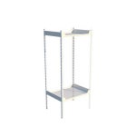 MN 2단 스틸 선반장 400x300 2색 책장수납장 디자인선반 2단수납선반 : MNM 77