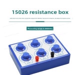 J2361 정밀 가변 저항 케이스 (0-9999.9Ω) - 물리 교육 및 전기 테스트에 이상적 : seowonglobal01