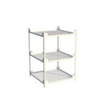 MN 3단 스틸 선반장 400x400 2색 인테리어선반 거실선반 : MNM 77