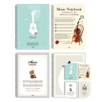 음악노트 대 188x260mm 10개 피아노교재 학원노트 : 유성유통01