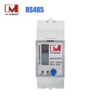 EM113016 04 1 로 딘 220V 양방향 계량기, Modbus 암페어 485 스마트 상 레일 미터, 100 RS485 RS 타입 작동 EM113016-04 Default... 