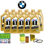 BMW X7 M50i 엔진오일 G07 (20-22년식) 모빌1 골드 0W40 11L+오일필터+에어필터 : 311모터스