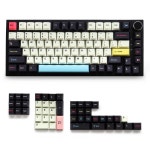 GMK 퓨처 펑크 키캡 염료 승화 내구성 PBT 매끄러운 질감 130키 체리 프로파일 MX 스위치 기계식 키보드 : 올스토어12
