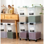 업소용 밀가루통 30L 50L 푸시뚜껑 보관통 곡식 25L F8902 15kg 1 흰색 [ 등급 5kg 팩] 계량컵 : 디엠로지스포