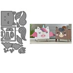 미니 사진 액자 스노우 글로브 장면은 DIY 카드 제작을 위한 금속 절단 다이 엠보싱 추가합니다. 스크랩북 공예 품 : 올스토어13