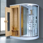 66 9 X43 3 X84 018 6 습식 스팀 캐빈 사우나룸 건식 겸용 및 A 샤워 Left 01 : 추카추카롤