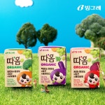 착한과일본사 | [선착순 아기상어 썸머겔밴드 1매 증정] 빙그레 따옴 오가닉 유기농주스 120ml 3종 24개 과일음료 : 빙그레 본사직영몰