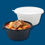 일회용 195파이 냉면 칼국수 용기 신형 소 400개 세트 포장 배달 : 대승포장