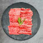 심송 한우 갈비살 늑간 꽃갈비살 살치 구이용 1++등급 혼합갈비살(꽃갈비+늑간살), 200g, 1개 : 심송한우장터