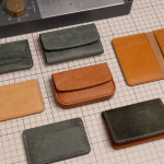 수제 가죽 명함지갑 카드지갑 남성 여성 심플 포켓타입 : 에이치닷메이드