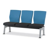 광일체어 병원 약국 휴게실 로비 대기실 에디장의자등유 3인 파랑장의자 ED-311 : 공구완성